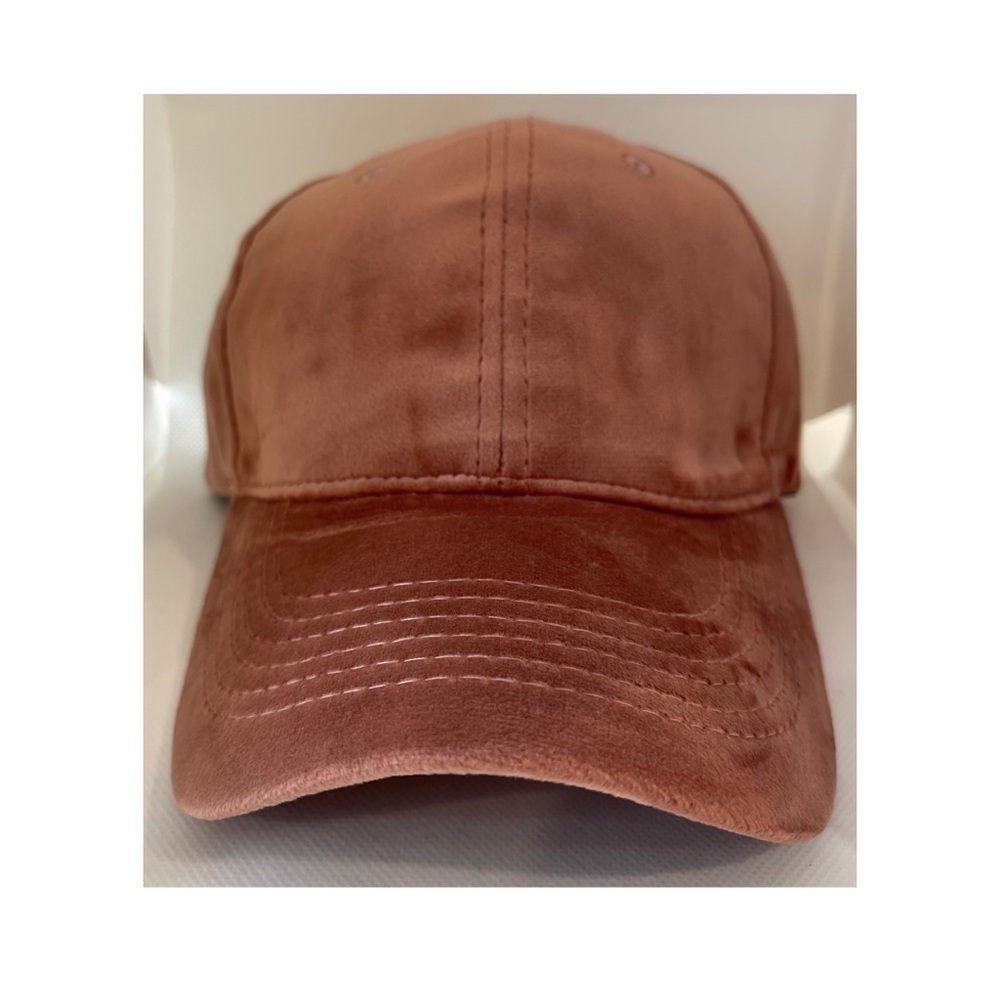 Rose Gold Suede Hat